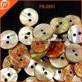 18L high quality 2h abalone sewing button